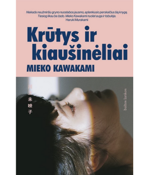 Krūtys ir kiaušinėliai book cover library Mieko Kawakami