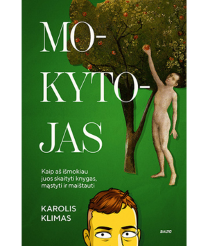 Mokytojas book cover library art Lithuania